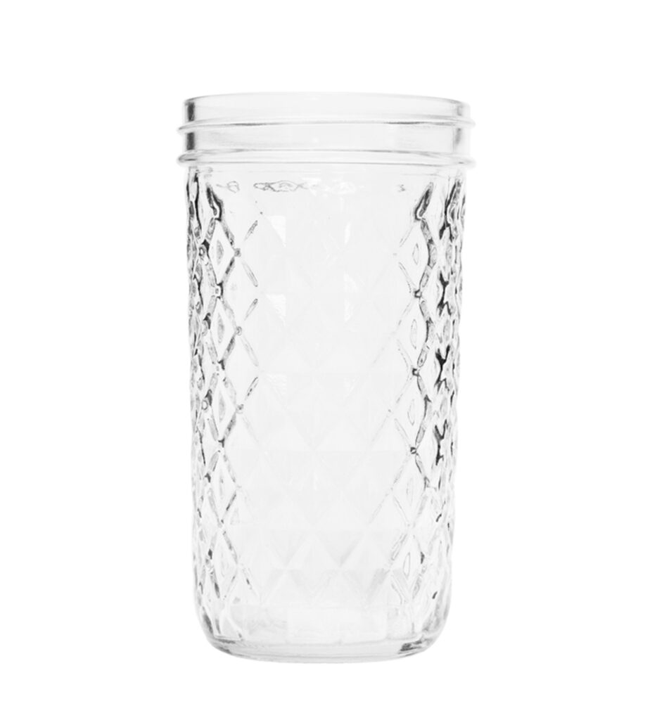 20oz Quilted Mason Jar