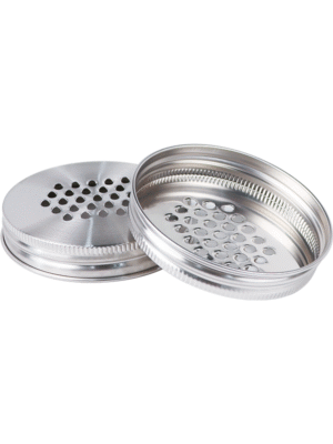 70mm 86mm Stainless Steel Mason Shredder Mason Jar Lid Grater Lid for Cheese Butter Vegetable