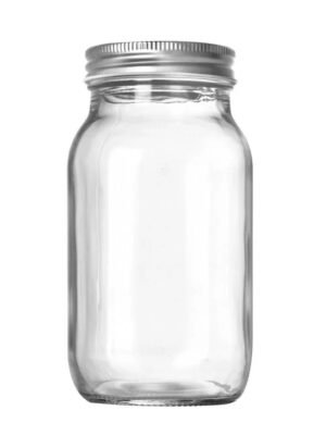 750ml Regular Mouth Canning Glass Mason Jar 25oz Food Pickles Liquor Glass Jar