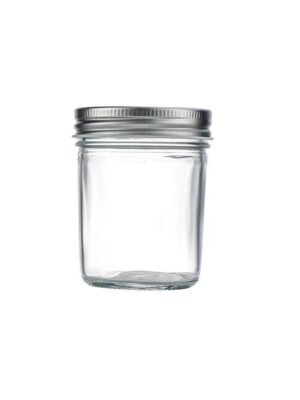 Bulk 6oz 180ml Glass Mason Jar for Food Candy Jams Candle with Metal Lid