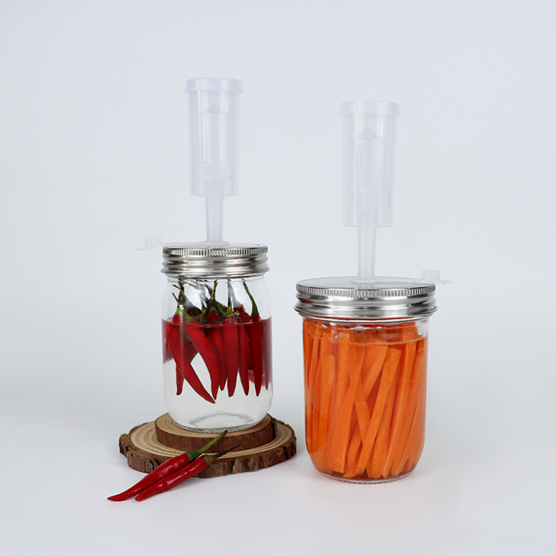 stainless-steel-mason-jar-fermentation-lid-with-jar-and-pump